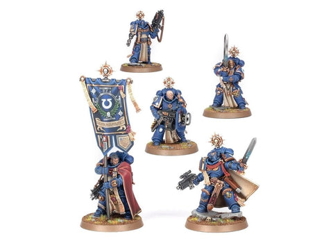 Warhammer 40k Space Marines Company Heroes, 5 miniatiūros 48-08