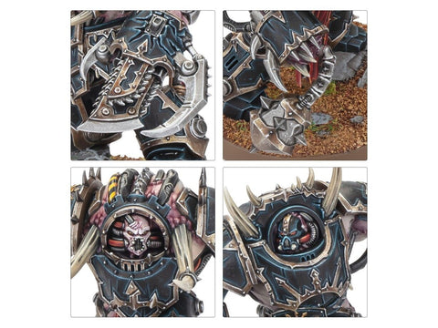 Warhammer 40,000 Chaos Space Marines Mutilators – 3 miniatiūros