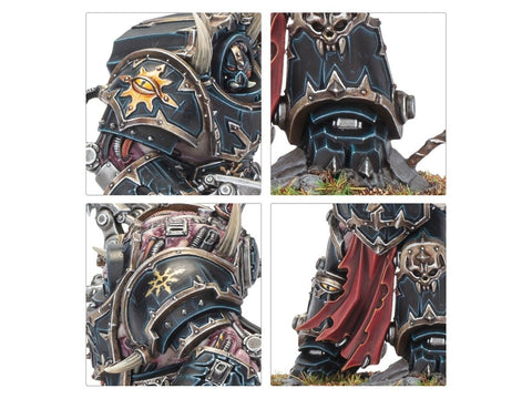 Warhammer 40,000 Chaos Space Marines Mutilators – 3 miniatiūros