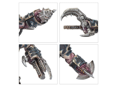 Warhammer 40,000 Chaos Space Marines Mutilators – 3 miniatiūros