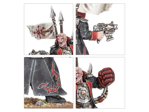 Warhammer 40,000 Chaoso Traitor Enforcer ir Ogryn – figūrėlių rinkinys