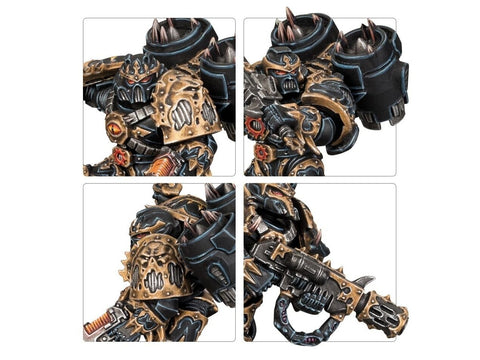 Warhammer 40,000 Chaos Space Marine Raptors – 5 figūrėlės, 32 mm bazės