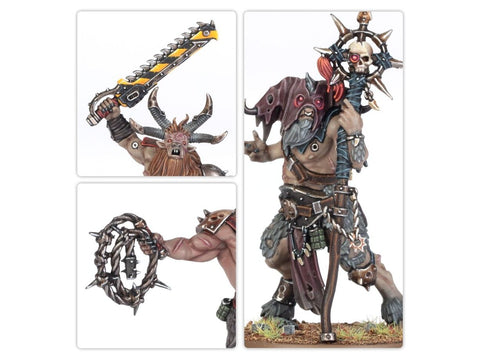 Warhammer 40,000 Chaos Space Marines Fellgor Beastmen miniatiūros (10 vnt.)