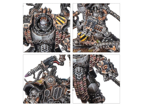 Warhammer 40,000 Kravek Morne Chaos Space Marine miniatiūra