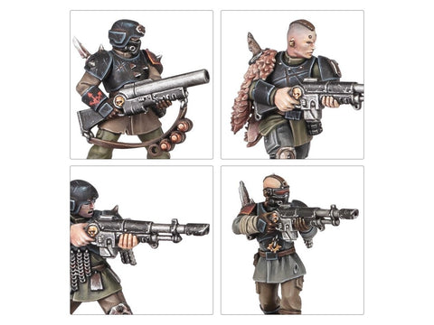 Warhammer 40,000: Chaoso Išdavikų Gvardiečių būrys – 10 miniatiūrų rinkinys