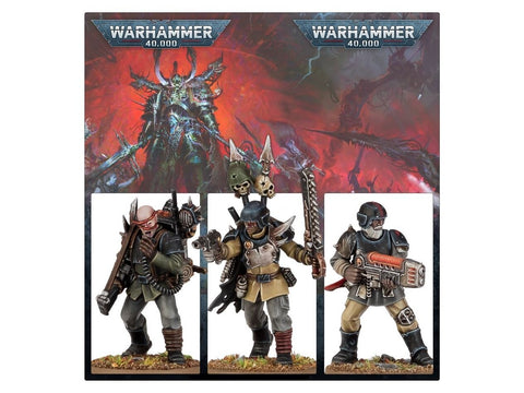 Warhammer 40,000: Chaoso Išdavikų Gvardiečių būrys – 10 miniatiūrų rinkinys