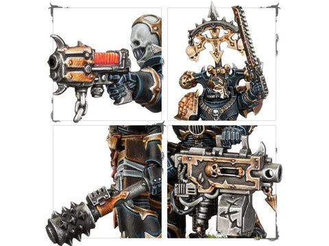 Warhammer 40,000 Chaos Space Marines Legionaries – 10 miniatiūrų rinkinys