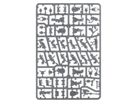 Warhammer 40,000 Chaos Space Marines Legionaries – 10 miniatiūrų rinkinys