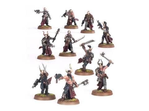 Warhammer 40,000 Chaos Space Marines Warband Battleforce miniatiūrų rinkinys