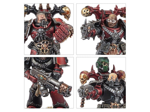 Warhammer 40,000 Red Corsairs Battleforce chaos kariuomenės rinkinys