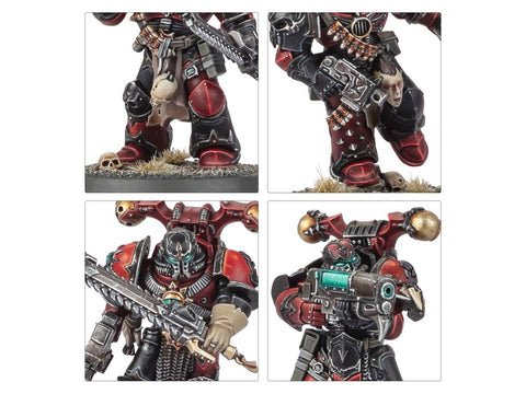 Warhammer 40,000 Red Corsairs Battleforce chaos kariuomenės rinkinys