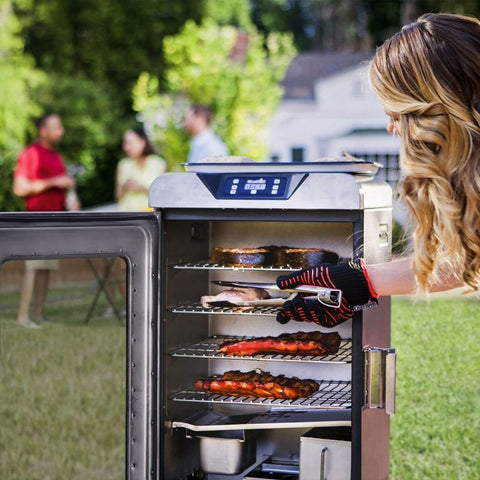 Skaitmeninė elektrinė rūkykla Char-Broil su LED ir termometru
