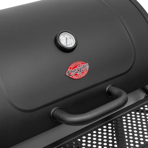 Char-Griller Smokin Champ lauko grilis-rūkykla su ketaus grotelėmis