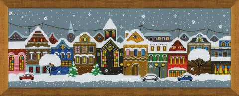 Christmas City siuvinėjimo rinkinys iš RIOLIS Nr.: 1683HOBI.LT 🇱🇹