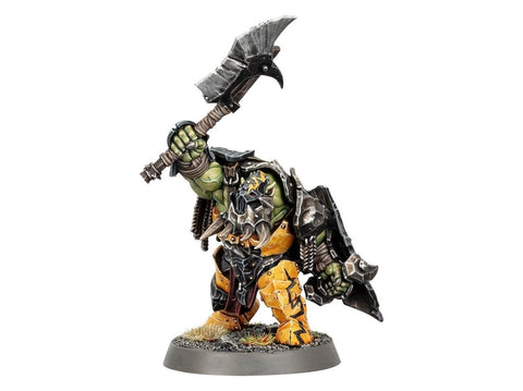 Warhammer Age of Sigmar Orruk Warclans Ardboyz – 10 miniatiūrų rinkinys