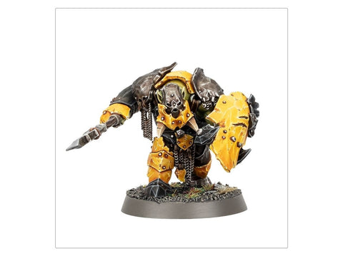 Warhammer Age of Sigmar Orruk Warclans Ardboyz – 10 miniatiūrų rinkinys