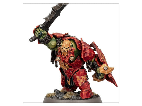 Warhammer Age of Sigmar Orruk Warclans Ardboyz – 10 miniatiūrų rinkinys