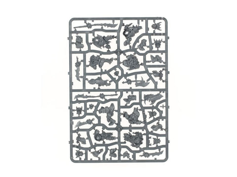 Warhammer Age of Sigmar Orruk Warclans Ardboyz – 10 miniatiūrų rinkinys