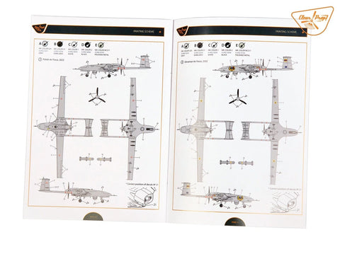Clear Prop! Bayraktar TB2 1/72 – Lenkijos ir Ukrainos, „Vanagas“ versija CP72037