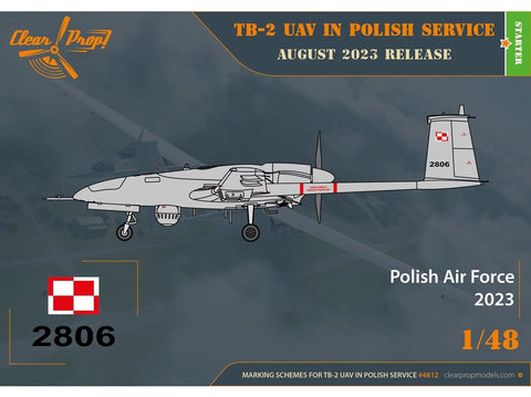 Bayraktar TB2 1/48 plastikinis rinkinys: Ukraina, Lenkija, „Vanagas“