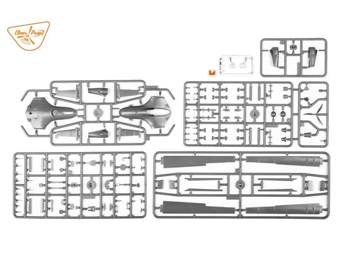Bayraktar TB2 1/48 plastikinis rinkinys: Ukraina, Lenkija, „Vanagas“