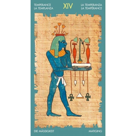 Lo Scarabeo: Cleopatra Tarot Kortos - HOBI.LT 🇱🇹