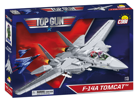 COBI F-14A Tomcat lėktuvas – konstruktorius 1:48, 757 detalių
