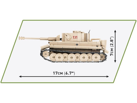 COBI Tiger 131 PzKpfw VI tanko konstruktorius 1:48, 340 detalių