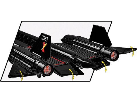 COBI konstruktorius Lockheed SR‑71 Blackbird 1:48, 1374 det., 9+, 5891