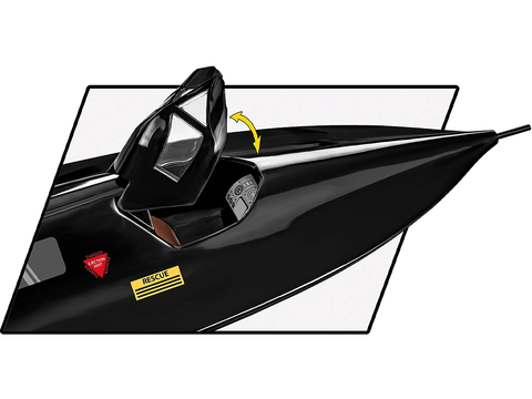 COBI konstruktorius Lockheed SR‑71 Blackbird 1:48, 1374 det., 9+, 5891