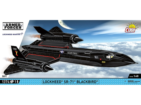 COBI konstruktorius Lockheed SR‑71 Blackbird 1:48, 1374 det., 9+, 5891