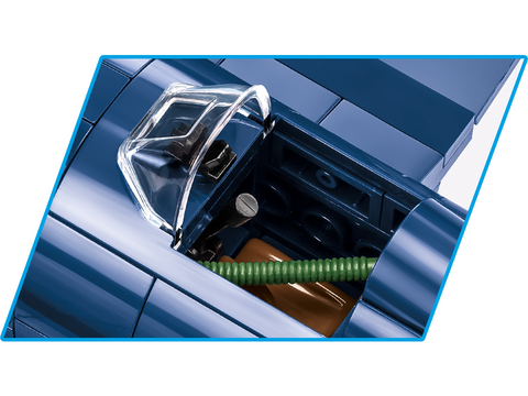 COBI F4U-4 Corsair 1:32 konstruktorius – 520 detalių, 8+