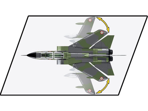 COBI Panavia Tornado IDS lėktuvo konstruktorius 1:48, 483 detalės