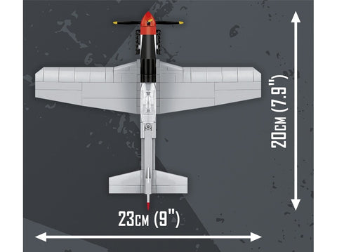 COBI P-51D Mustang lėktuvo konstruktorius 1:48, 150 detalių (5847)