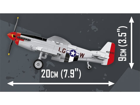COBI P-51D Mustang lėktuvo konstruktorius 1:48, 150 detalių (5847)