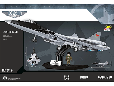 COBI SU-57 Felon reaktyvinio naikintuvo konstruktorius 1:48, 851 det., 5921