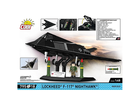 COBI Lockheed F-117 Nighthawk konstruktorius 1:48, 795 det., Nr. 5903