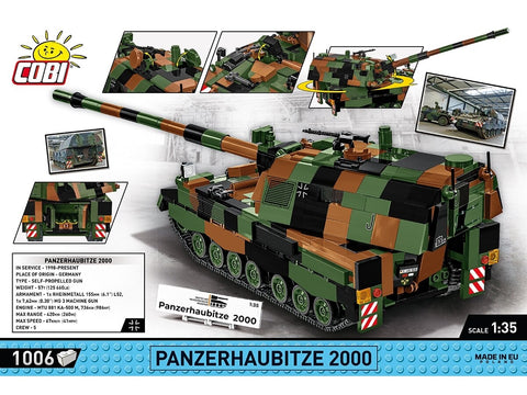 COBI Panzerhaubitze 2000 konstruktorius, 1:35, 1006 detalių