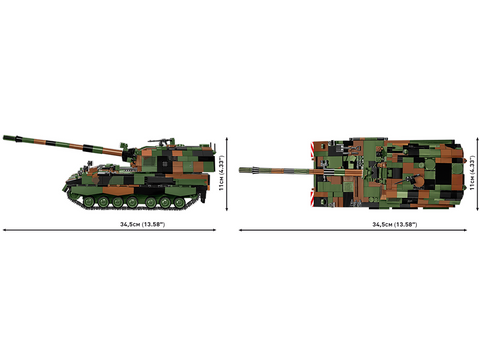 COBI Panzerhaubitze 2000 konstruktorius, 1:35, 1006 detalių