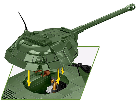 COBI IS-3 sovietinis sunkusis tankas – konstruktorius, 1:28, 1170 det.
