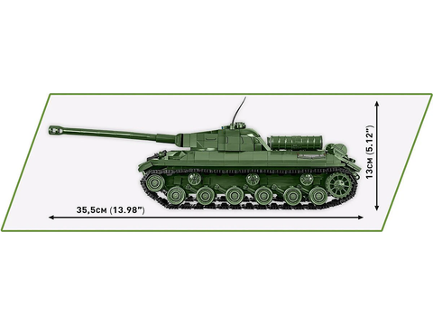 COBI IS-3 sovietinis sunkusis tankas – konstruktorius, 1:28, 1170 det.