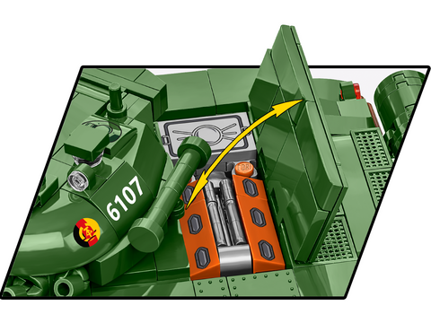 COBI T-72 tanko konstruktorius, 1:35, 680 detalių