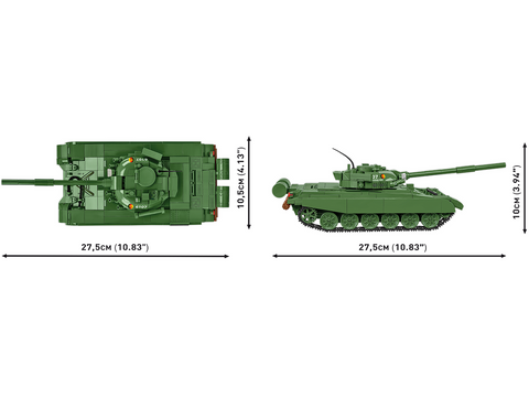 COBI T-72 tanko konstruktorius, 1:35, 680 detalių