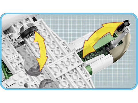 COBI konstruktorius Messerschmitt Me 262 A-1a 1:32, 390 detalių 5721