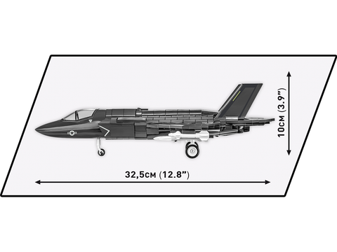 COBI F-35B Lightning II lėktuvas – konstruktorius 1:48, 594 detalės