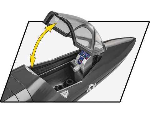 COBI F-35B Lightning II lėktuvas – konstruktorius 1:48, 594 detalės