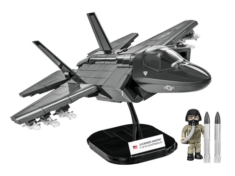 COBI F-35B Lightning II lėktuvas – konstruktorius 1:48, 594 detalės