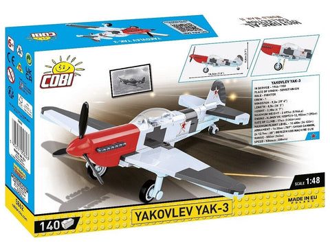 COBI Yakovlev Yak-3 1:48 konstruktorius, 140 detalių, 7+ (5862)