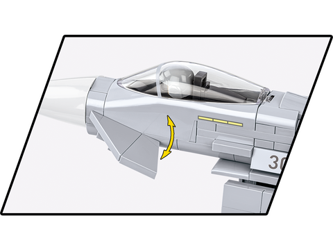 COBI Eurofighter Typhoon konstruktorius, 1:48, 644 det., 8+, Nr. 5848