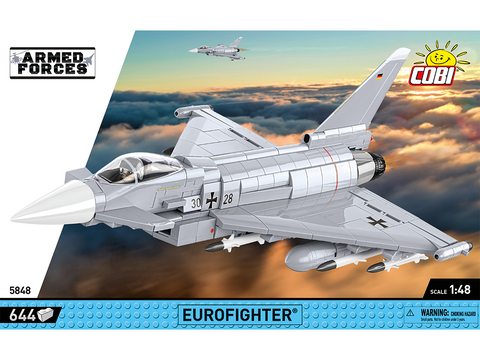 COBI Eurofighter Typhoon konstruktorius, 1:48, 644 det., 8+, Nr. 5848
